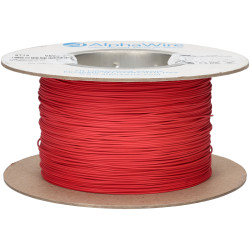 Alpha Wire 6712 RD001 Eco Wire 24AWG Red (305m Reel)