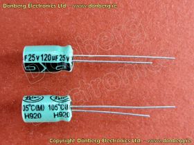 120UF/25V