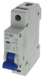Wyłącznik nadprądowy M60 1P 1M 1F C 10A 6kA