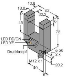 Fotokomórka Turck SL30VB6VQ 3056567 1 szt.