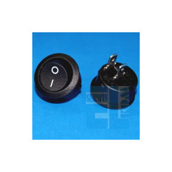 PRZEŁĄCZNIK R13 MR2-110R5BB KLAWISZOWY CZARNY 10A/250V 0-1