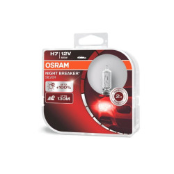 Żarówka H7 12V OSRAMNIGH+100%kp NIGHT BREAKER SILVER