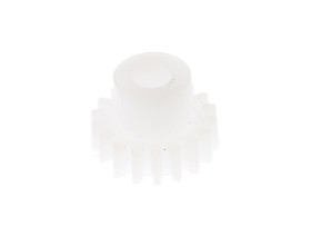 Koło zębate walcowe l.zębów: 18 0.5 POM śr. otworu: 3mm śr. piasty: 6mm