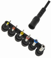 ZSW7/2.1P Zasilacz stabilizowany, impulsowy, napięcia: 3.0, 3.3, 5.0, 6.0, 6.5, 7.0 V; prąd maks. 2100mA - wymienne końcówki