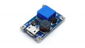 Moduł przetwornicy DC/DC STEP-UP MT3608 5-28V 2A, gniazdo microUSB