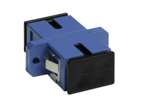 Adapter SC SM simplex niebieski