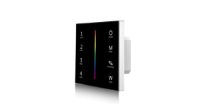 Sterownik Led Naścienny Skydance - Rgb+W - 1 Strefowy - 12-24V Dc 12A - T4-1(B)