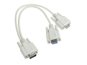 Rozdzielacz sygnału VGA na dwa monitory