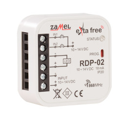 Sterownik LED jednokolorowy RDP-02 EXTA FREE
