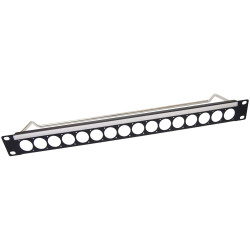 Cliff CP30150 Rack Steel 19&quot; 1U with Plain Holes Durable Construction