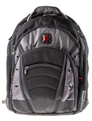 Etui na laptopa, Synergy, 15.4cal Szary, Nylonowe, Plecak, 356 x 483 x 205mm