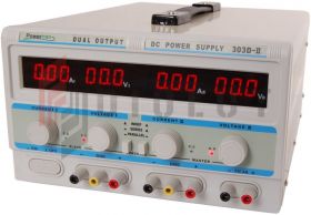 Zasilacz laboratoryjny potrójny PowerLab 303D-II 0~60V/0~3A