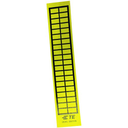 TE Connectivity 6-1768019-8 EK 19x11 Mm Yellow Cable Labels 40 Pack