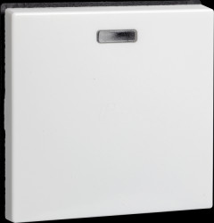 273614 Illuminating rocker for uni-switch/button JOY, pure white