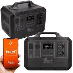 Stacja zasilania 1568 Wh, 1500W, LiFePO4 Extralink Power Ranger EPS-S1500F Power Station