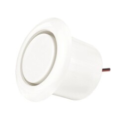 Piezo Siren - 12Vdc, 110dB, One and Six Tone