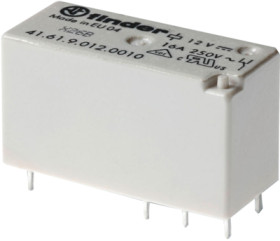 Relay, 1 Form C (NO/NC), 12 V (DC), 360 Ω, 16 A, 400 V (AC), monostable, 41.61.9.012.4310