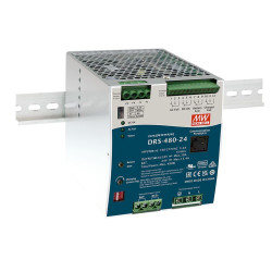 Zasilacz 2 -wyjścia DRS-480-24 Szyna DIN MEAN WELL 24V 480 W 431V dc