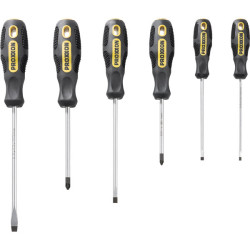 Proxxon Industrial 22606 Flex-Dot Slotted/Pozi Screwdriver Set - 6 Piece
