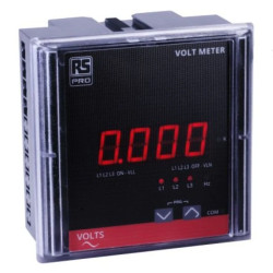 Woltomierz cyfrowy Cyfrowe 4-cala 90 x 90 x 55 mm RS PRO