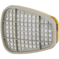 3M 6075 A1 &#x2B; Formaldehyd Gas Vapour Filter 8 pc EN 143 DIN 143