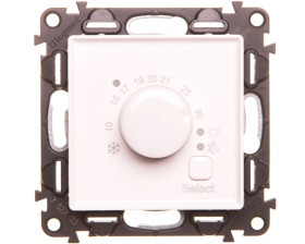VALENA LIFE Termostat pokojowy biały 752133