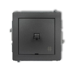 DECO Łącznik krzyżowy w stylu amerykańskim grafitowy 11DWPUS-6