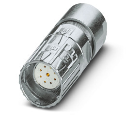 Złącze wielostykowe przemysłowe 9-pinowe M23 Montaż na kablu Gniazdo Phoenix Contact