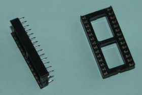 Podstawka 28 PIN zwykła Pbf L-17szt.