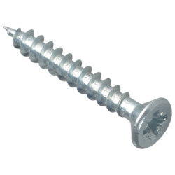 ForgeFix MPS430ZP Multi-Purpose Pozi Compatible Screw CSK ST ZP 4 x 30mm Box 200