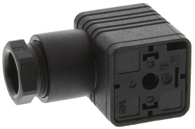 Złącze zaworu elektromagnetycznego A 2P+E 250 V AC/DC Żeński dławnica PG11 Hirschmann