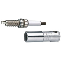 Gedore 1793586 Spark plug Insert With retaining spring 3/8" 14 mm