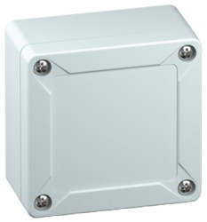 Obudowa ABS szerokość zew. 82 mm długość zew. 84 mm wys. zew. 55 mm Günther Spelsberg IP67 Szary