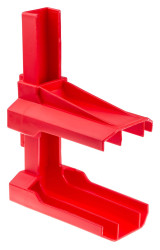 Blokada Blokada do zaworu kulowego RS PRO rozmiar mocowania 203.2mm Czerwony zamki: 6