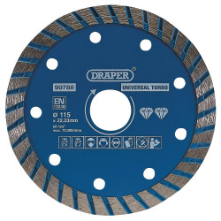 Draper 99788 Turbo Diamond Blade (115mm)