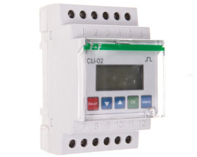 Licznik impulsów 24-264V AC/DC 1P 8A 8 cyfr modułowy CLI-02