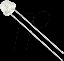 5434B2C-LHC-A LED 5mm, wired, blue, 600 mcd, 100°