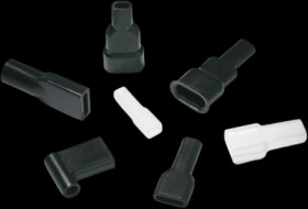 Insulating sleeve for 6.3 mm, PVC, UL 94V-0, natural, 631-08219