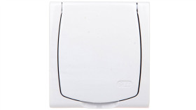 Madera Gniazdo Hermetyczne Pojedyncze Z/U Schuko Ip44 Z Przesłonami Klapka...