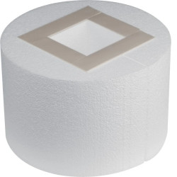 tehalit.UK System szalunkowy element VR12 fi306 wys. 200mm styropian SEVR12200