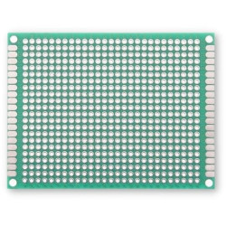 Single-sided universal PCB drilled 6x8 cm