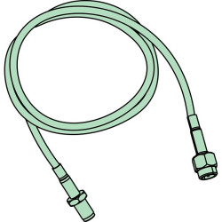 Kabel koncentryczny złącze A SMA złacze B SMA długość 5m typ kabla RG-174-U Z zakończeniem