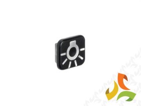 BERKER W.1 Soczewka z nadrukiem symbolu "światło" 10 szt. 18223501 HAGER