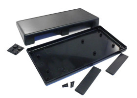 Obudowa ogólnego użytku ABS szerokość zew. 220 mm długość zew. 40 mm wys. zew. 110 mm Hammond IP54