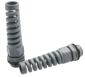 Dławnica kablowa gwint M25 Poliamid min. średnica kabla 9mm max. średnica kabla 17mm +100°C IP68