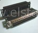 WT do druku kątowy 37pin 9,4mm DRB-37PM