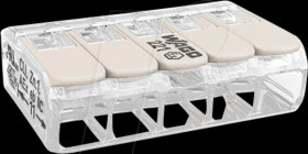 221-485 Connection terminal, 5-wire, 4 mm², Ex-certified