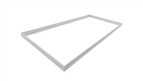 Ramka Natynkowa Do Paneli Led 120X60 Biała Aluminiowa