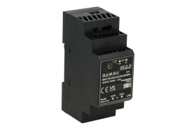 Zasilacz; na szynę DIN; DL2-30-12-U; 12V DC; 24V DC; 2A; 24W; kolor czarny; plastikowa obudowa; sygnalizacyjna dioda LED; MPL; R