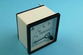 AMPER.40ADC 72x72mm 75mV WYM.SKALA